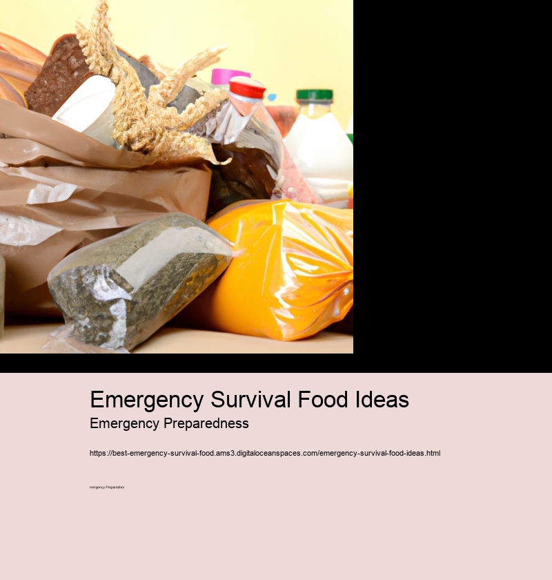 Emergency Survival Food Ideas Emergency Preparedness Emergency Survival Food Ideas